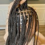 Small Knotless Braids