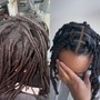 Starter Locs (comb coils/twists/braids)