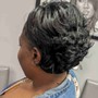 Shampoo/Style spot relaxer