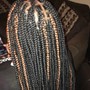 Medium box braids