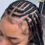 Small Knotless Braids - regular length