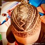 Feed in braids