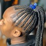 Kid's Braids W/ Weave