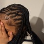 Small Fulani Braids