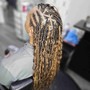 MEDIUM Triangle Box Braids