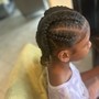 Kids Knotless braids