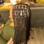 Small Boho Knotless Braids