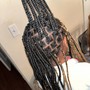 Medium Knotless Braids