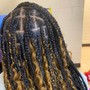 Large Knotless Braids