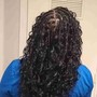 Knotless braids