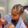 Feed in ponytail  (Kids)