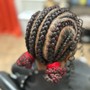 Partial crochet Loc Maintenance