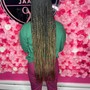 Jumbo box braids