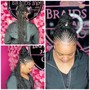 Jumbo box braids