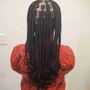 Boho Knotless Braids