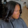 Relaxer Retouch- Cut/Trim- Shampoo Style