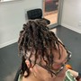 Loc Retwist Hair To Shoulder