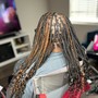 Large Mid-Back Knotless Braids