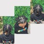 Wash, shampoo,Retwist and 2 strands