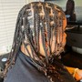 Natural long hair Braids no weave