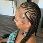 Small Goddess Braids/ waist length