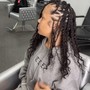 Medium Boho Knotless Braids