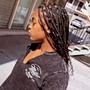 Medium Boho Knotless Braids