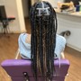 Large Knotless Or Traditional Box Braids