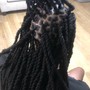 Natural  two strand twist