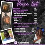 Locs Retwist + Plats or Two Strand Twist