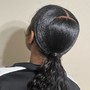 Side Part Quick Weave