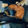 Sleek ponytail