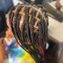 Braids (Plaits) with beads