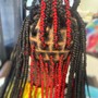 Braids (Plaits) with beads