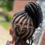 Kid's Braids w/beads 8-12yrs