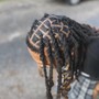 Loc Retwist- Ear/Shoulder length