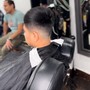 Hot Towel Service, Men's Cut, Men's Trim, Facial