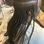 Shoulder length box braids