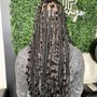 Smedium Fulani Bohemian Knotless Braids