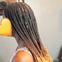 French Curl Knotless Braids (small)