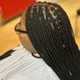 Box Braids Over Locs