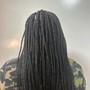 Medium Box Braids refresh