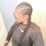 Small Tribal Braids with Individual braids