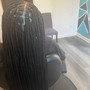 Small Tribal Braids with Individual braids