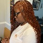 Knotless Braids (Midback) Small