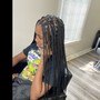 Small Knotless Braids