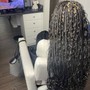 Knotless/ island twist touch up