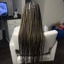 Knotless/ island twist touch up