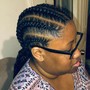 Small feed in braids (3 layer)