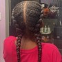 Kid's Feed In Braids